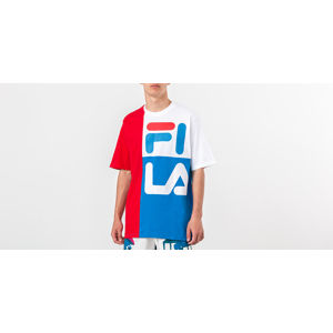 FILA Indo Colour Block Fit Tee Chinese Red