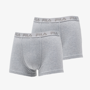 FILA Man Boxers 2-Pack Grey