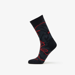 Footshop The More Basketball Socks Black/ Red