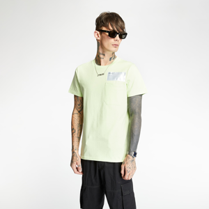 Helmut Lang Patch Logo Pocket Tee Electric Yellow
