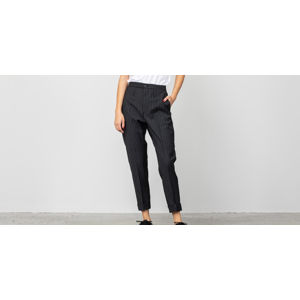 HOPE Law Cropped Trousers Dark Grey Stripes