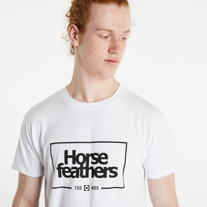 Horsefeathers Label T-Shirt White