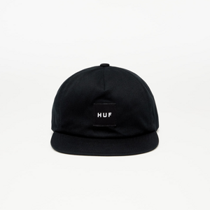 HUF Ess Unstructured Box Logo Snap Black