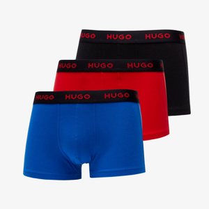 Hugo Boss Logo-Waistband Trunks 3-Pack Multi