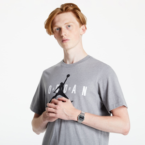Jordan Air Wordmark Men's T-Shirt Carbon Heather/ White/ Black