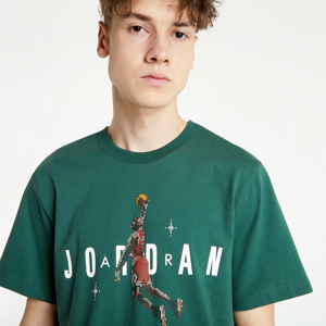 Jordan Brand Holiday Men's Short-Sleeve T-Shirt Noble Green/ White