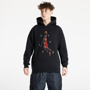 Jordan Essentials Men's Graphic Fleece Hoodie Black