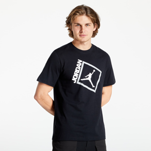Jordan Jumpman Box Men's Short-Sleeve T-Shirt Black/ White