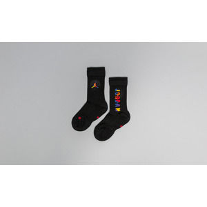 Jordan Legacy Crew Socks - Rivals Black/ Multi-Color