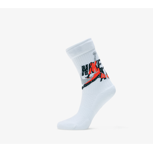 Jordan Legacy Jumpman Classic Crew Socks White/ Infrared 23/ Black