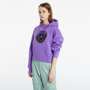 Jordan Paris Saint-Germain Pullover Fleece Hoodie Core Wild Violet