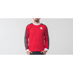 Kappa Authentic Aneat Longsleeves Tee Red/ White