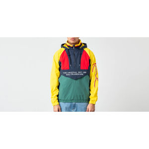 Karl Kani Block Windbreaker Jacket Green/ Navy/ Yellow/ Red