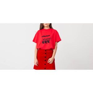 Lazy Oaf Happy Legs Oversize Tee Red