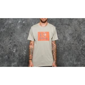 LIFE IS PORNO Amsterdam Sticker Collection Tee Grey