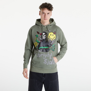 MARKET Smiley Look At The Bright Side Hoodie Sage Green