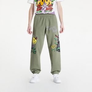 MARKET Smiley Look At The Bright Side Sweatpants Sage Green