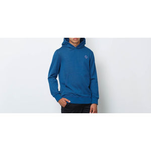 MARTINSILĒNSE Five Fragménts 1 OF 5 Plastic Stripes Hooded Sweatshirt Blue