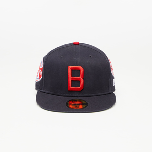 New Era 59Fifty MLB Boston Red Sox Cooperstown Patch Cap Navy