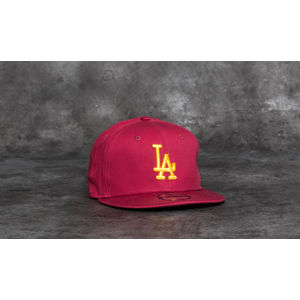 New Era 9Fifty League Essential Los Angeles Dodgers Cap Scarlet/ Gold