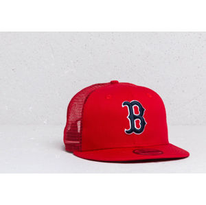 New Era 9Fifty MLB Essential A Frame Boston Red Sox Trucker Cap Scarlet / Black