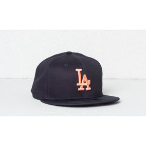 New Era 9Fifty MLB League Essential Los Angeles Dodgers Cap Navy/ Peach