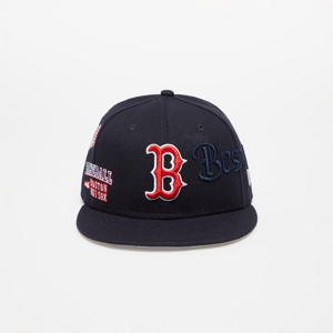 New Era Boston Red Sox Script 59Fifty Fitted Cap Navy