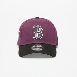 New Era Boston Red Sox Two-Tone A-Frame 9FORTY Adjustable Cap Dark Purple