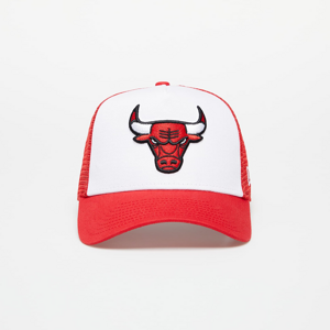 New Era Chicago Bulls Team Colour A-Frame Trucker Cap Red/ White