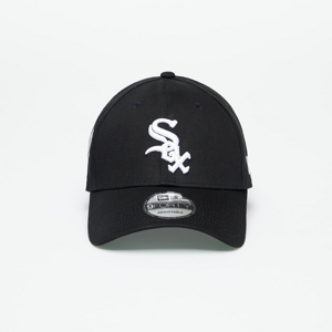 New Era Chicago White Sox Side Patch 9Forty Adjustable Cap Black/ Optic White
