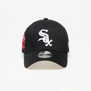 New Era Chicago White Sox World Series World Series Patch 9FORTY Adjustable Cap Black