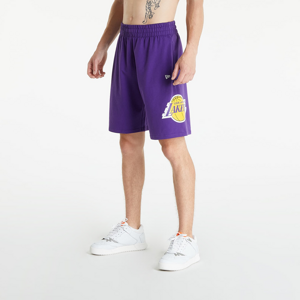 New Era LA Lakers Washed Team Logo Shorts True Purple