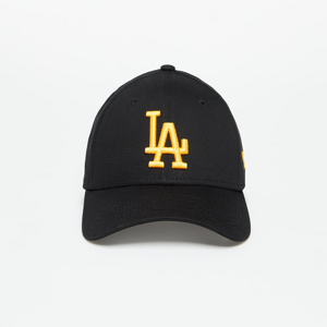 New Era Los Angeles Dodgers League Essential 9FORTY Adjustable Cap Black/ Papya Smoothie