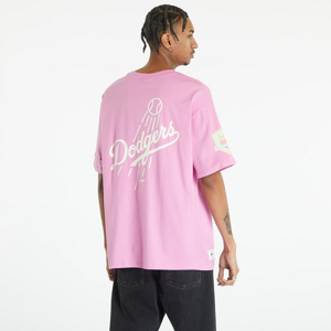 New Era Los Angeles Dodgers MLB Pastel Oversized T-Shirt UNISEX Wild Rose/ Off White