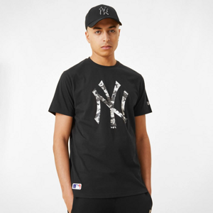 New Era MLB Seasonal Infill Tee New York Yankees Black