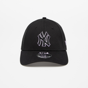 New Era MLB Team Outline 9Forty New York Yankees Black/ Purple