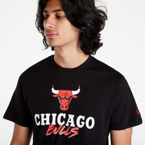 New Era NBA Script Tee Chicago Bulls Black/ FDR