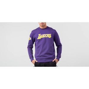 New Era NBA Team Apparel Crewneck Los Angeles Lakers Purple