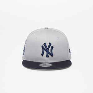 New Era New York Yankees Contrast Side Patch 9Fifty Snapback Cap Gray/ Navy
