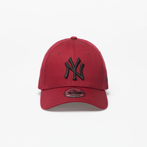 New Era New York Yankees League Essential 9FORTY Adjustable Cap Cardinal/ Black