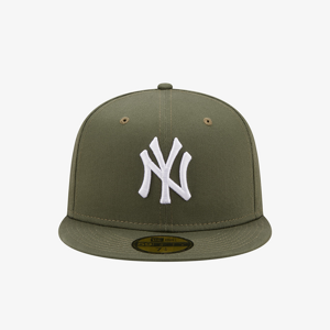 New Era New York Yankees League Essential Green 59FIFTY Cap Canyon Coral