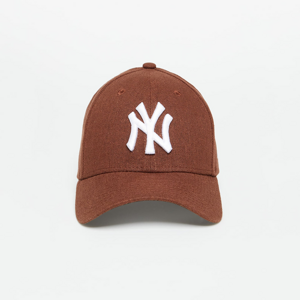New Era New York Yankees Linen 9FORTY Adjustable Cap Nfl Brown Suede/ Optic White