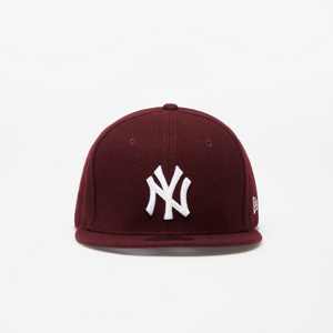New Era New York Yankees Melton 59Fifty Cap Bordeaux