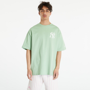 New Era New York Yankees MLB Ice Cream Oversized T-Shirt UNISEX Green Fig/ Off White