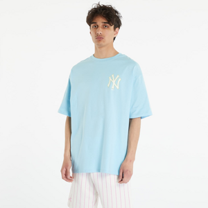 New Era New York Yankees MLB Oversized T-Shirt UNISEX Citrus Blue/ Off White
