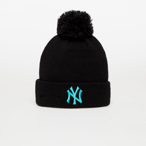 New Era New York Yankees Pop Bobble Beanie Hat Black