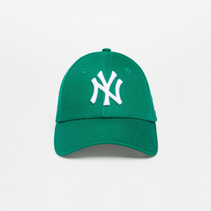 New Era New York Yankees Womens League Essential 9FORTY Adjustable Cap Kelly Green/ Optic White