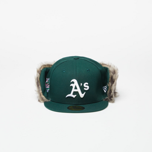 New Era Oakland Athletics 59FIFTY Downflap Fitted Cap Dark Green