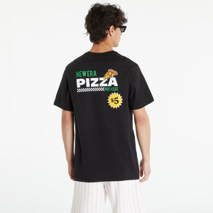 New Era Pizza Graphic T-Shirt UNISEX Black/ Dark Green