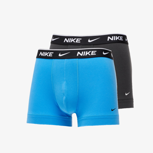 Nike 2 Pack Trunks Blue/ Grey